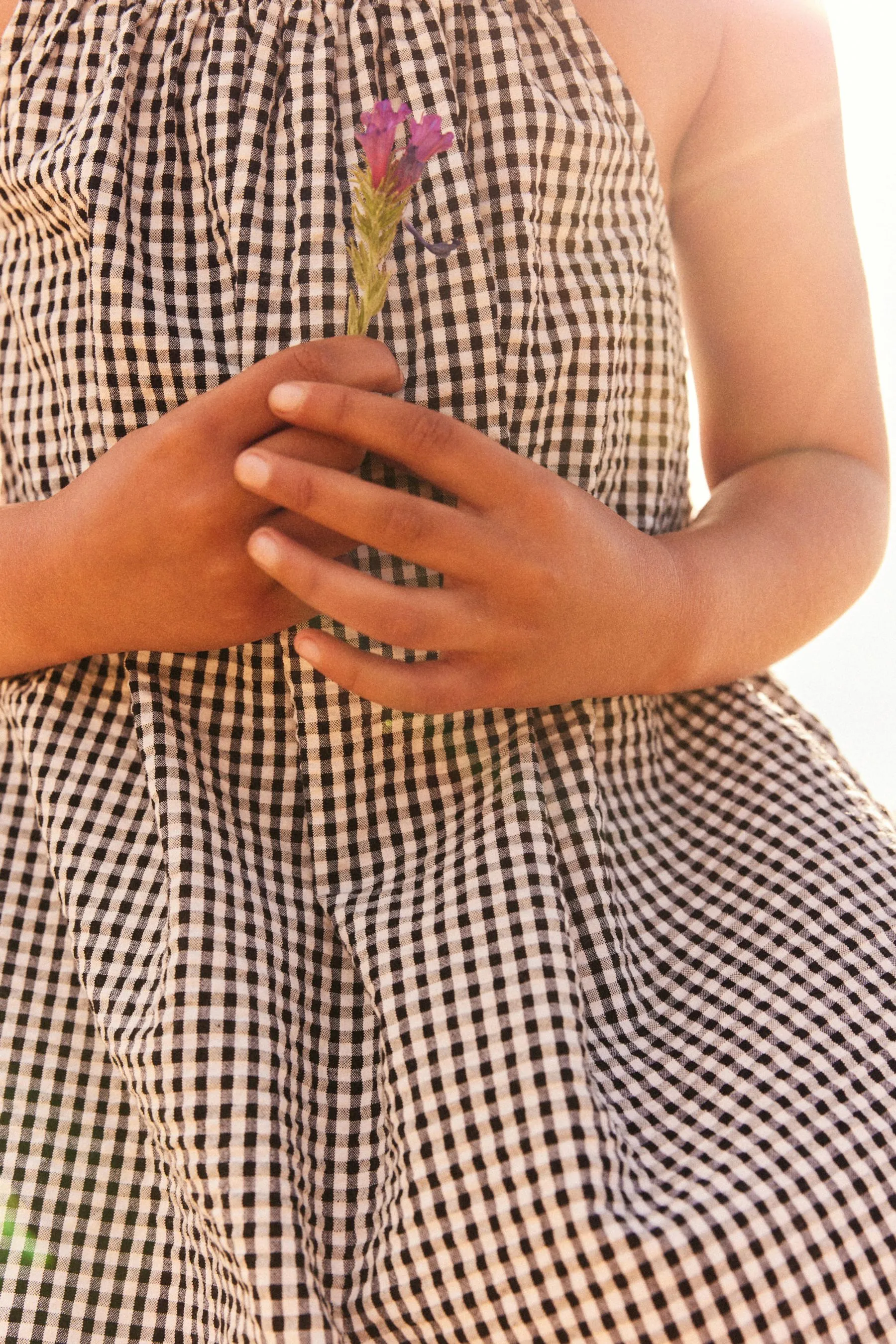 100% Cotone con spalline Sundress (3-16anni)    