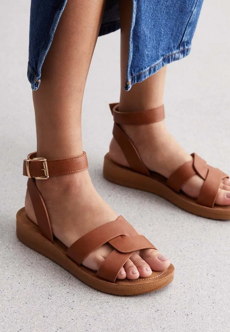 2 PART COMFORT - Sandali con zeppa