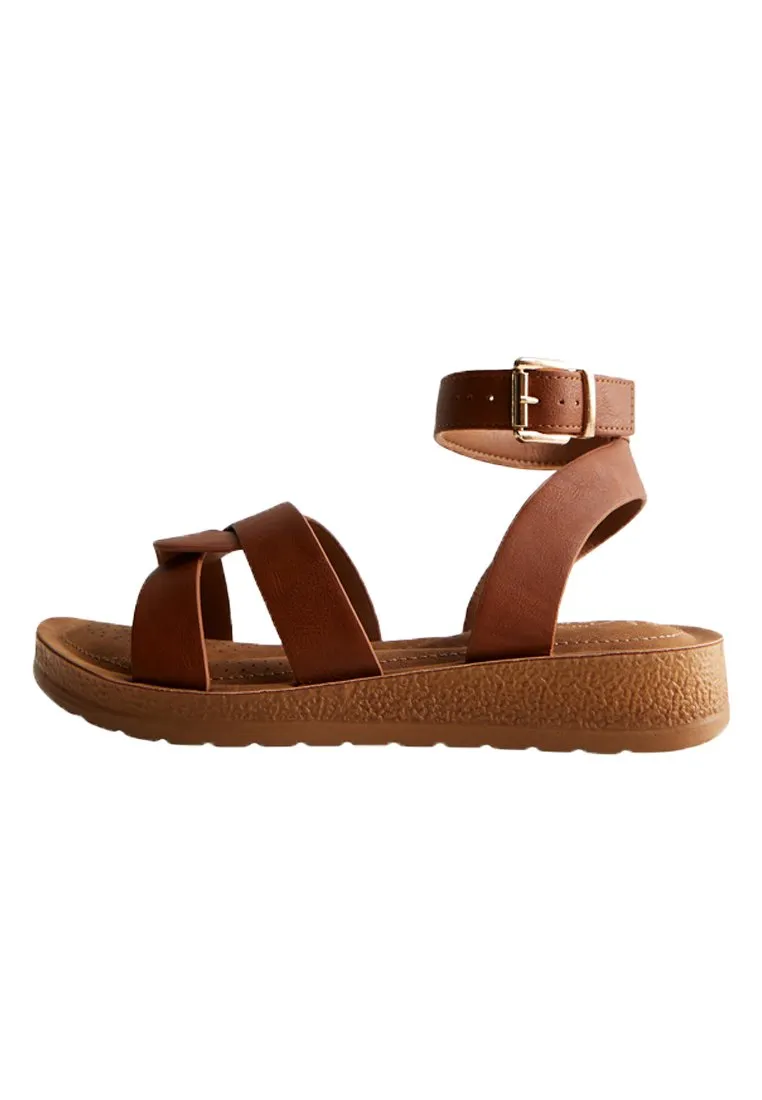 2 PART COMFORT - Sandali con zeppa