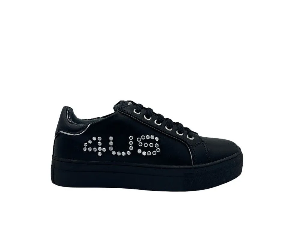 4US Sneaker Bassa Donna - 4U-064B Nero  