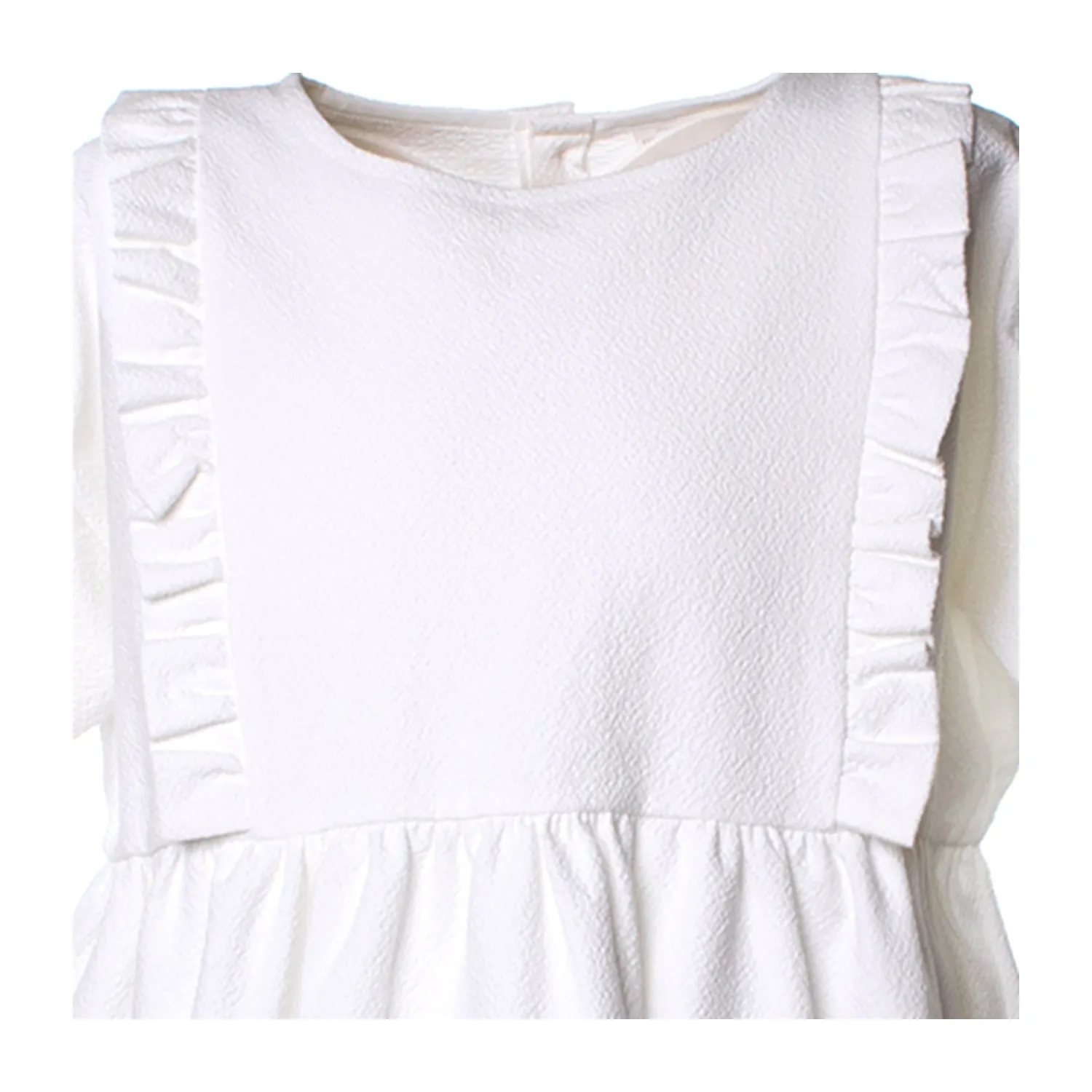 Abito Aragosta Bianco Bambina Teen