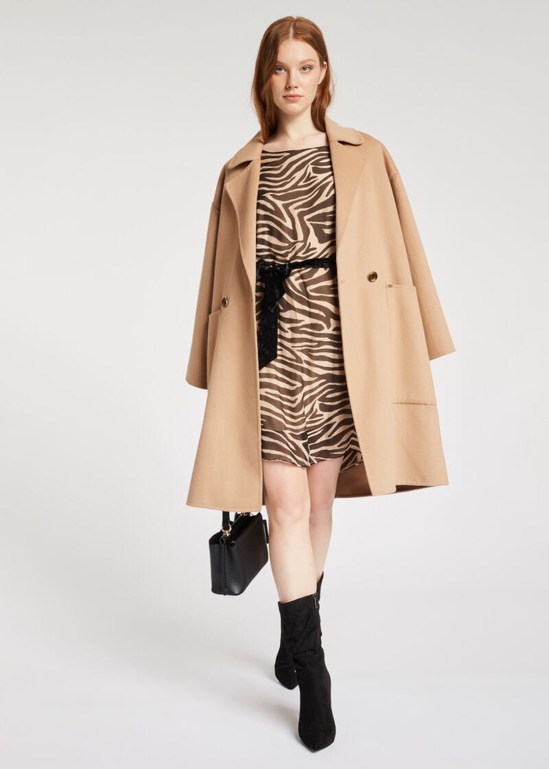 Abito stampa animalier