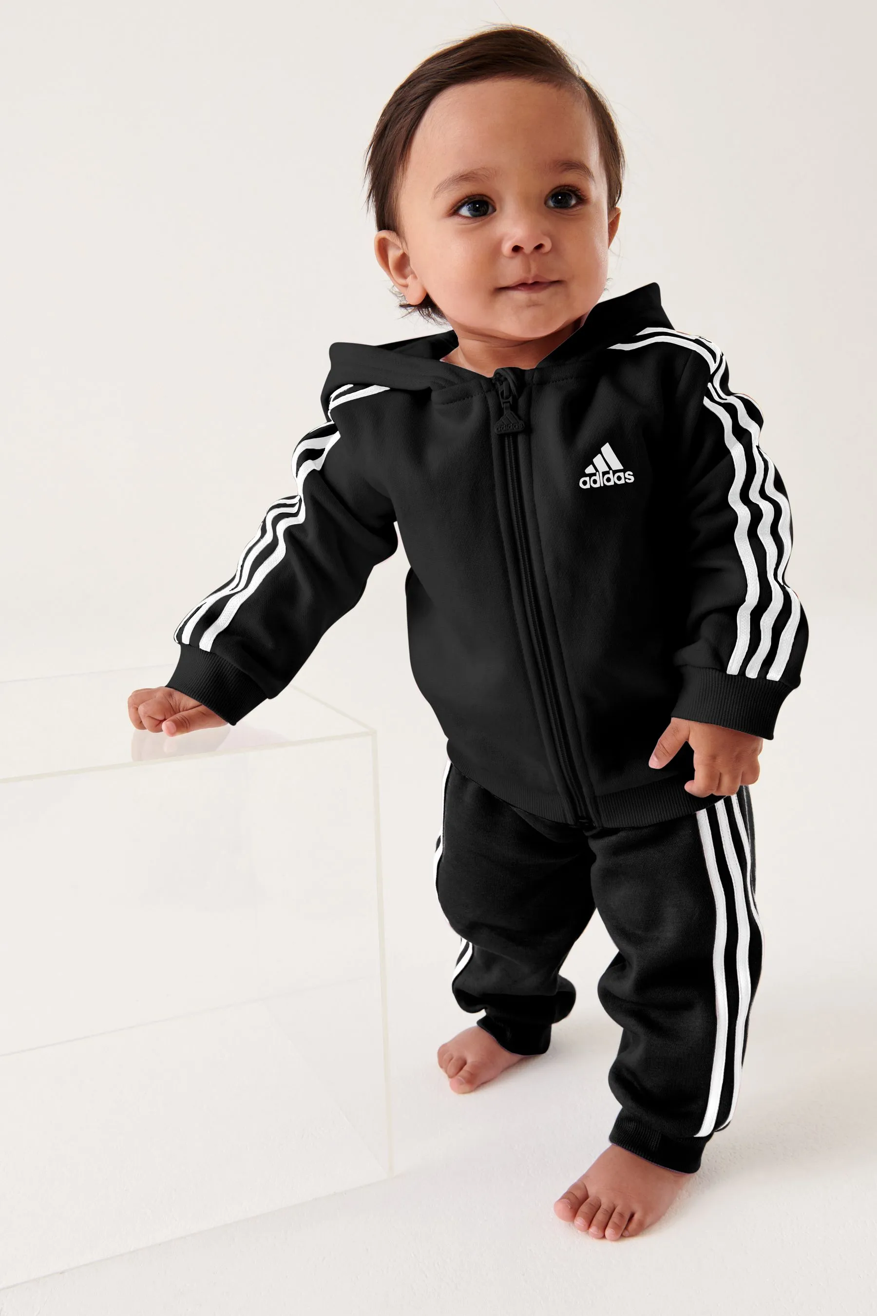 adidas - Completo con pantaloni da jogging neonato    