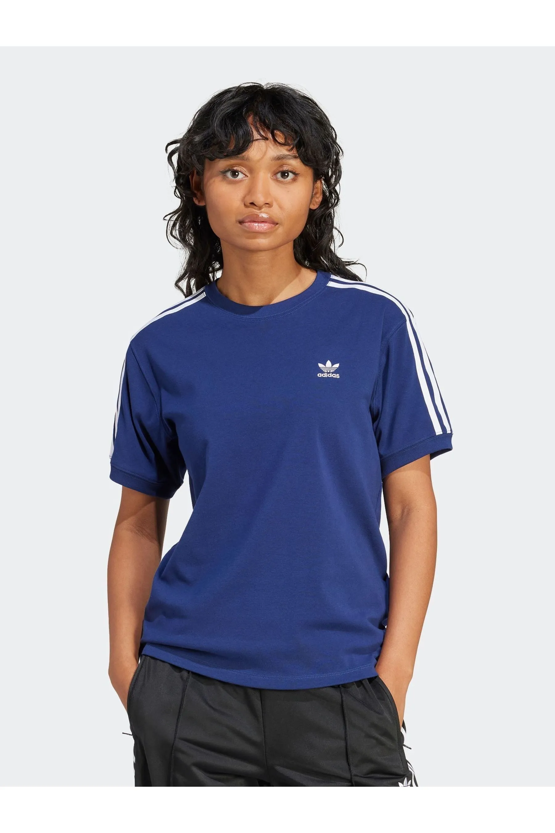 adidas - T-shirt con 3 righe