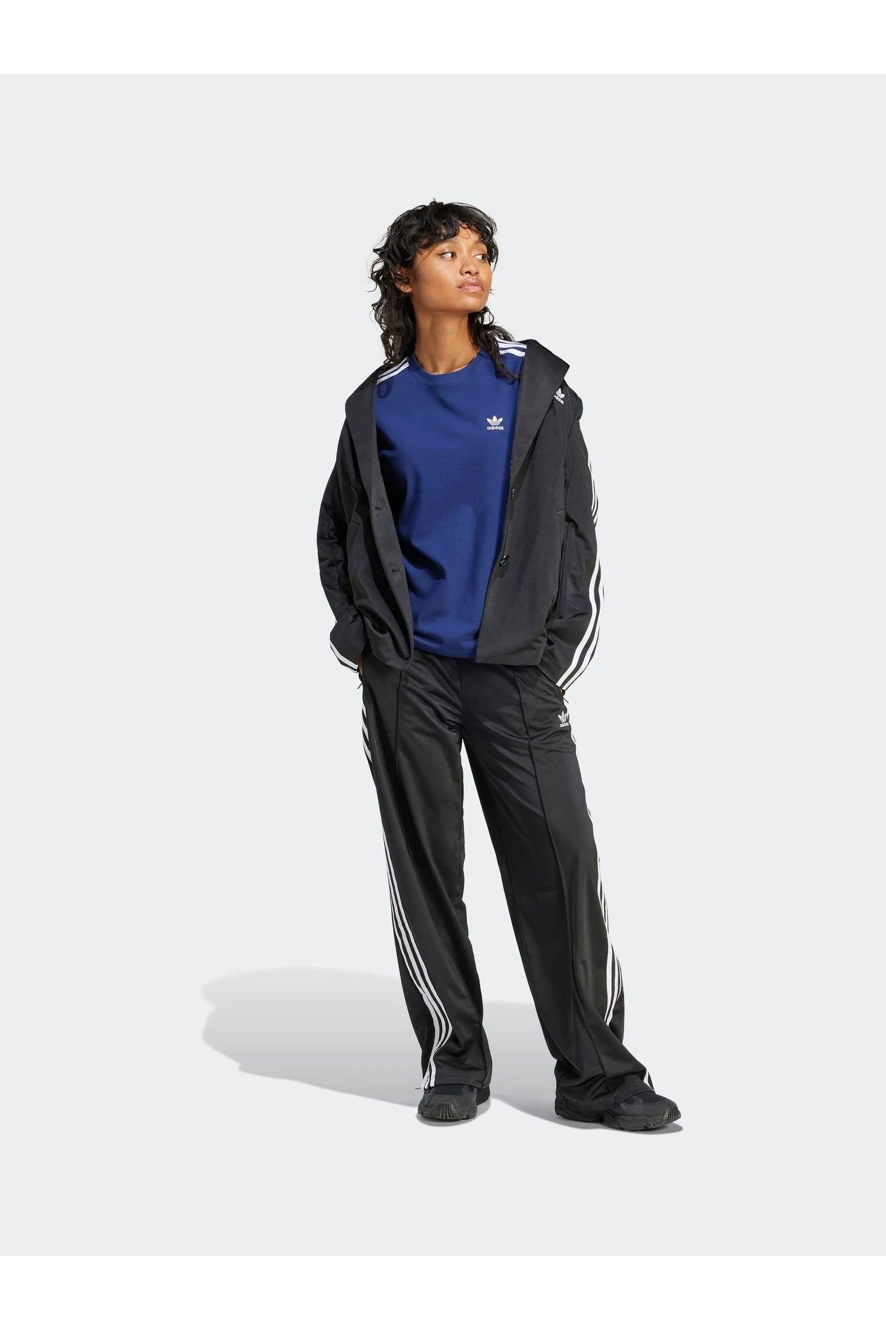 adidas - T-shirt con 3 righe