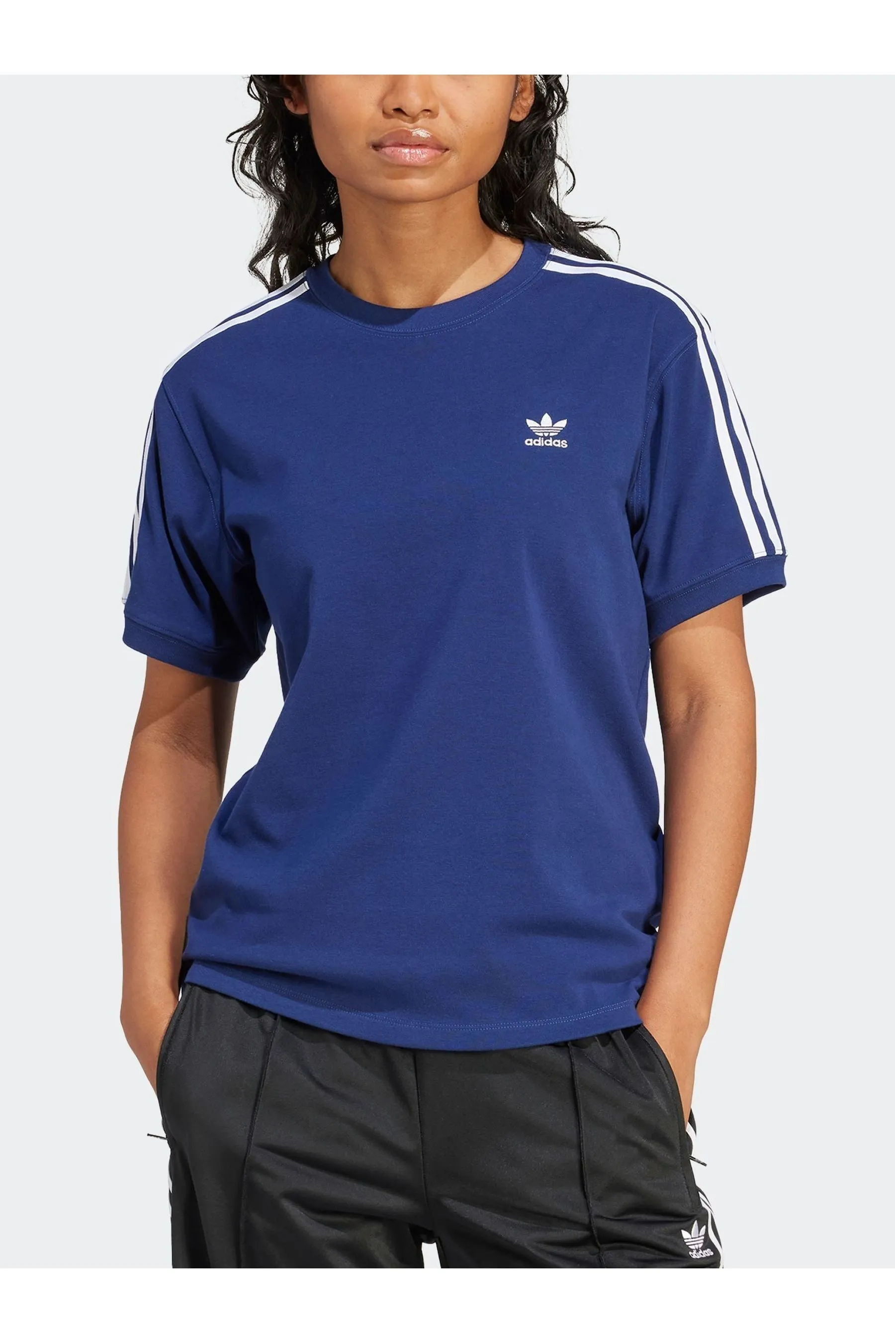 adidas - T-shirt con 3 righe