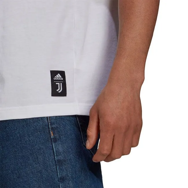 Adidas T-Shirt Juventus Uomo Bianco Nero