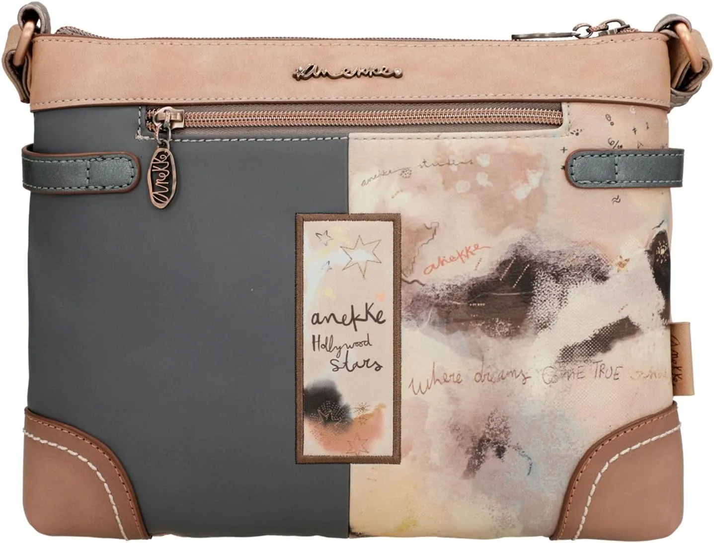 ANEKKE Borsa a Tracolla Donna - Cuoio modello 38703-701