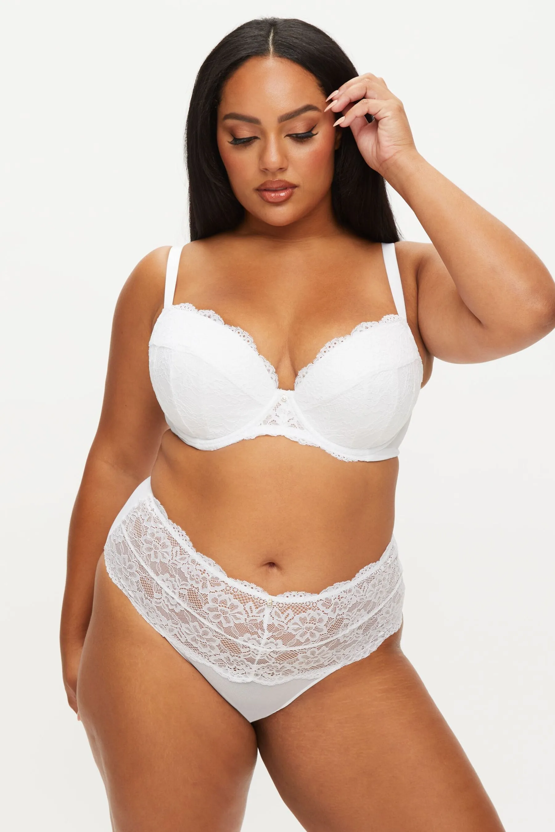 Ann Summers - Sexy Pizzo Planet - Reggiseno imbottito con scollo profondo