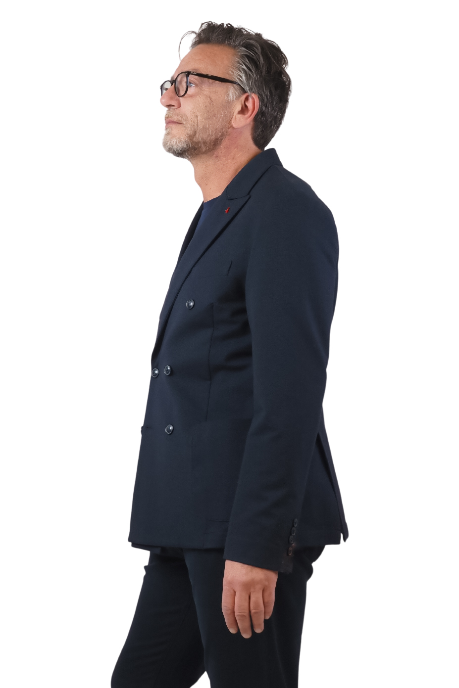AT.P.CO giacca doppiopetto uomo blu