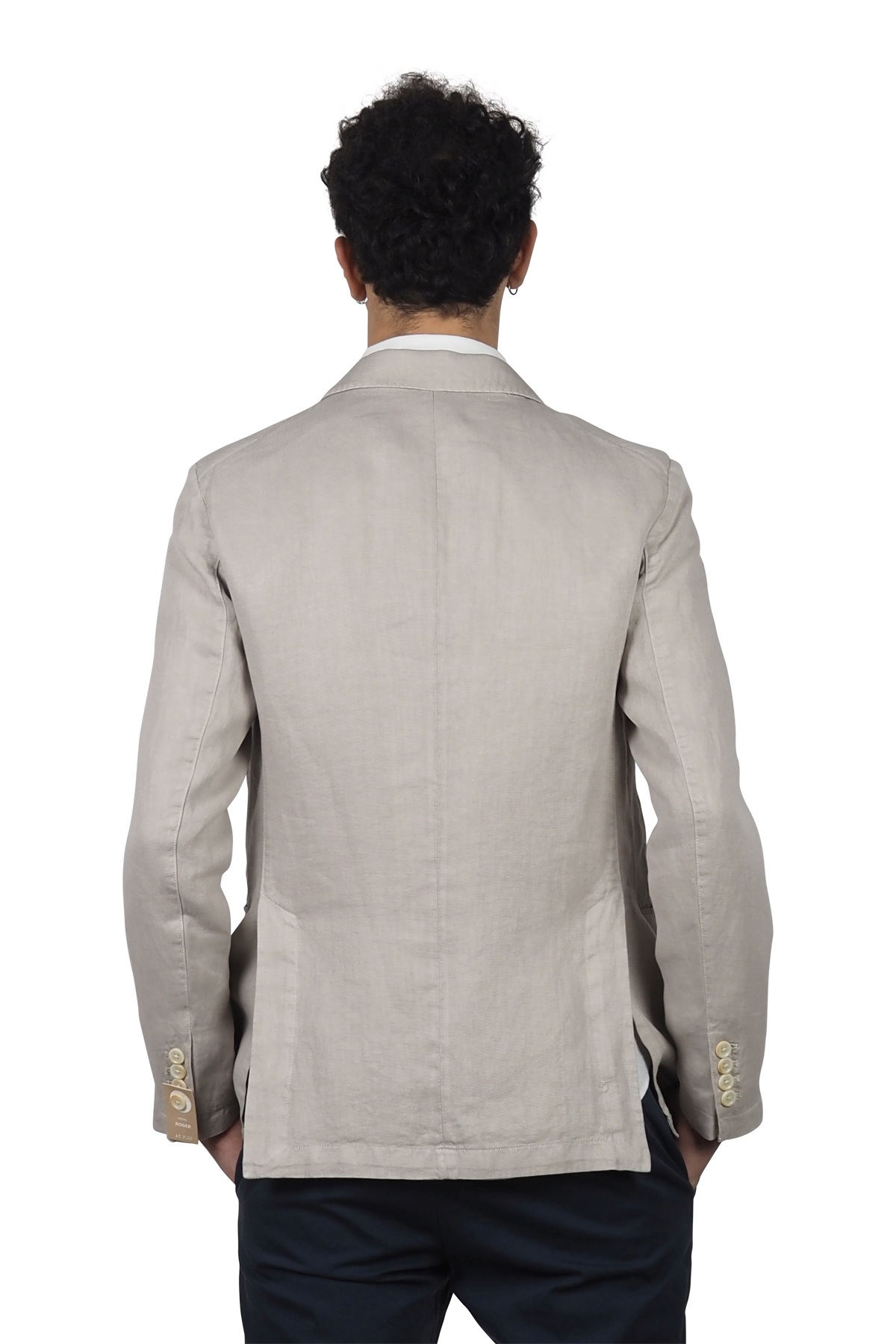 AT.P.CO. giacca in lino beige