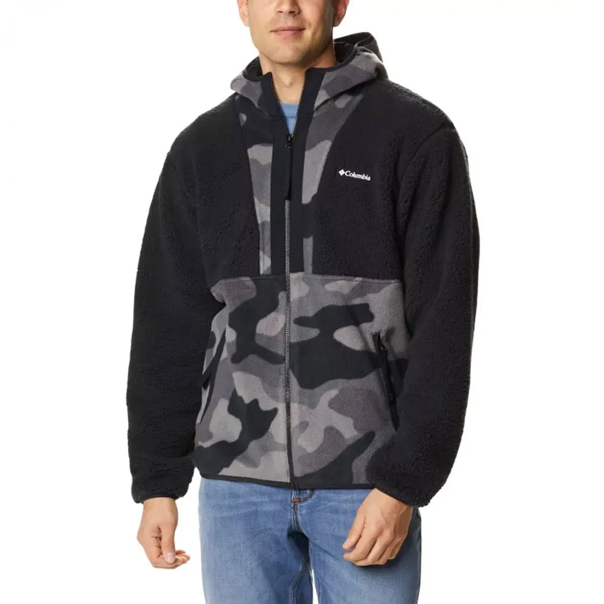Backbowl Sherpa Felpa In Pile, Grigio