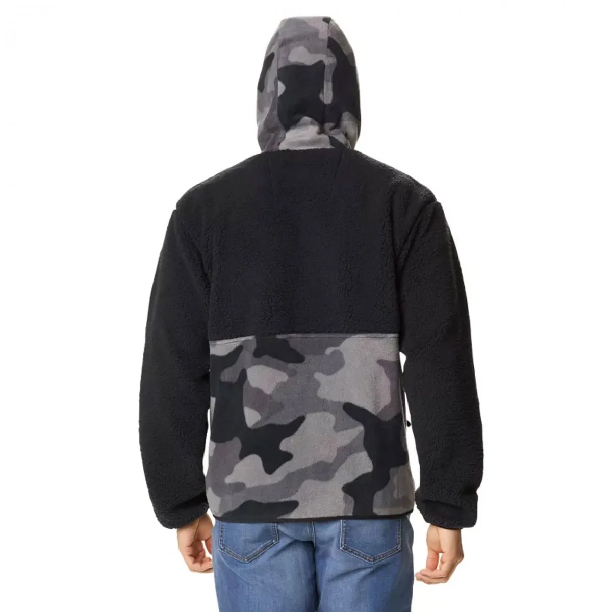 Backbowl Sherpa Felpa In Pile, Grigio