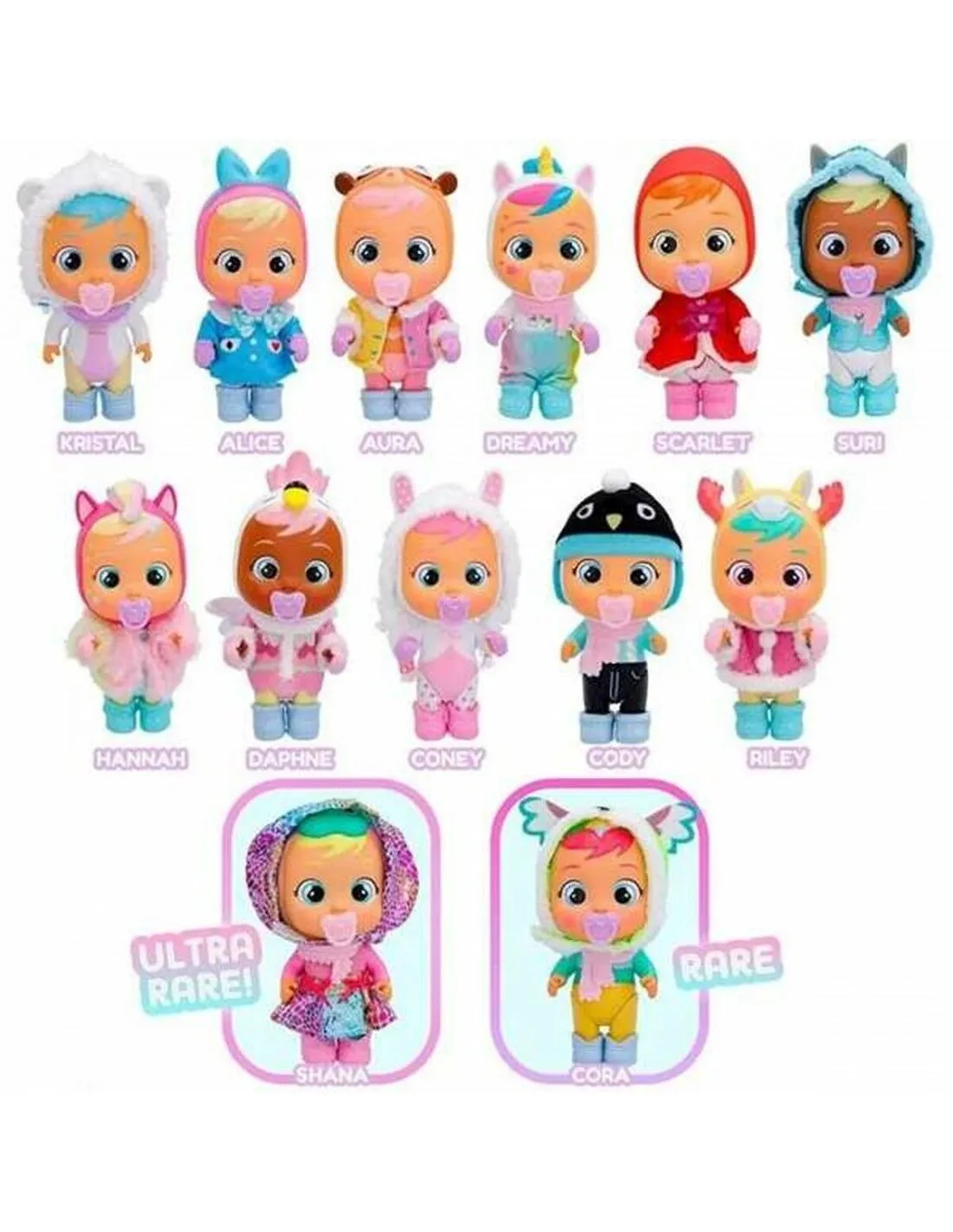 Bambolotto Neonato Cry Babies Keep Me Warm
