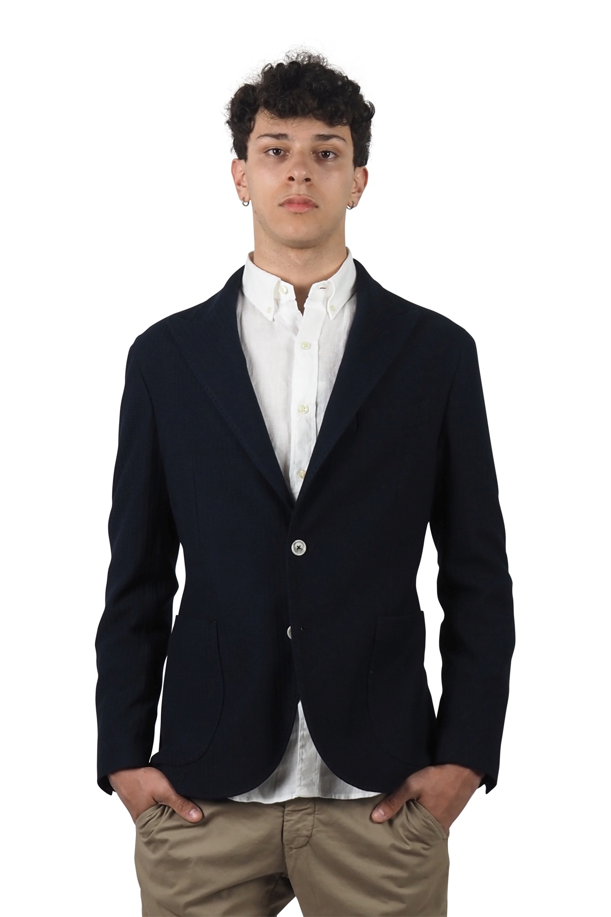 Barba Napoli giacca Dynamic uomo blu