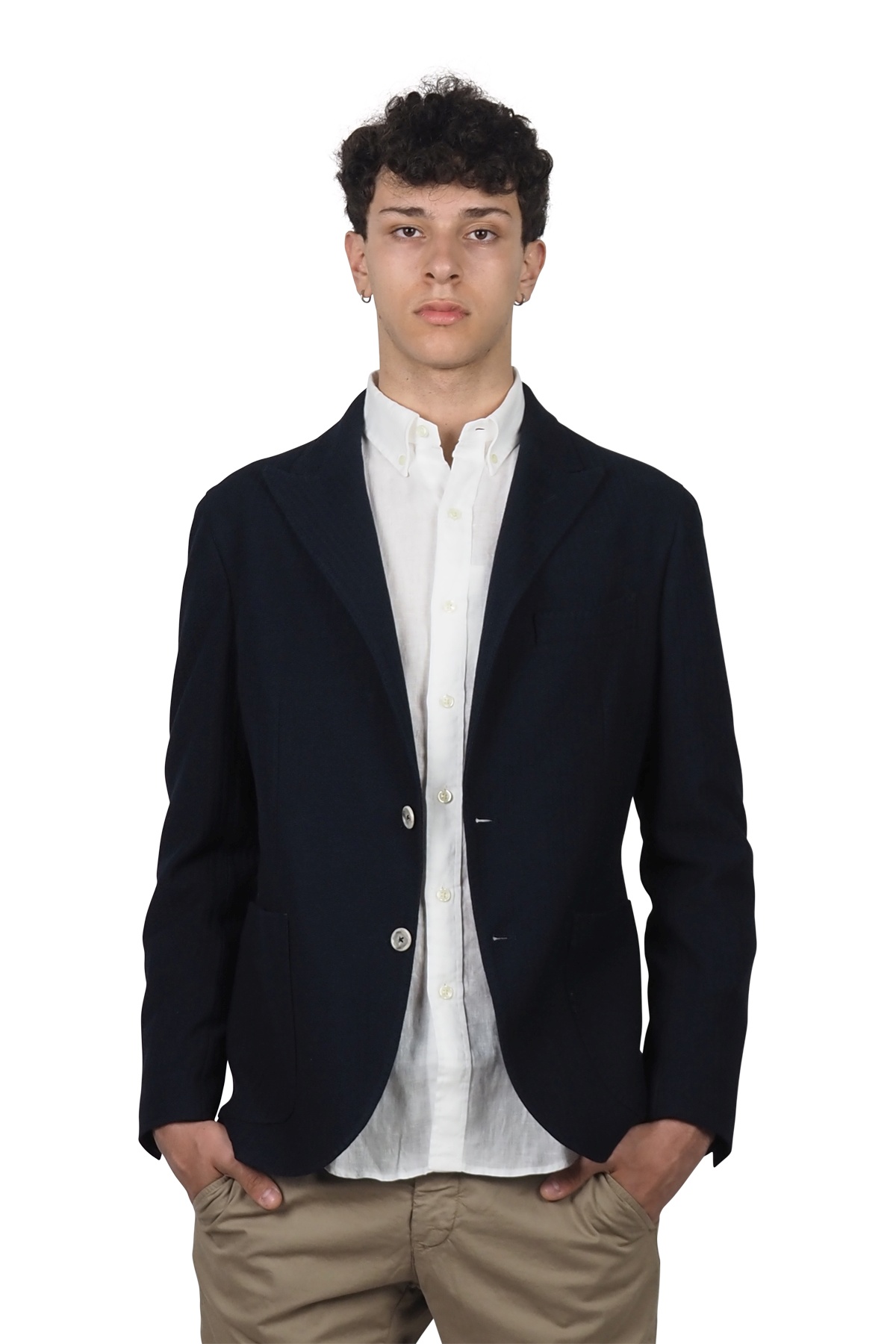 Barba Napoli giacca Dynamic uomo blu