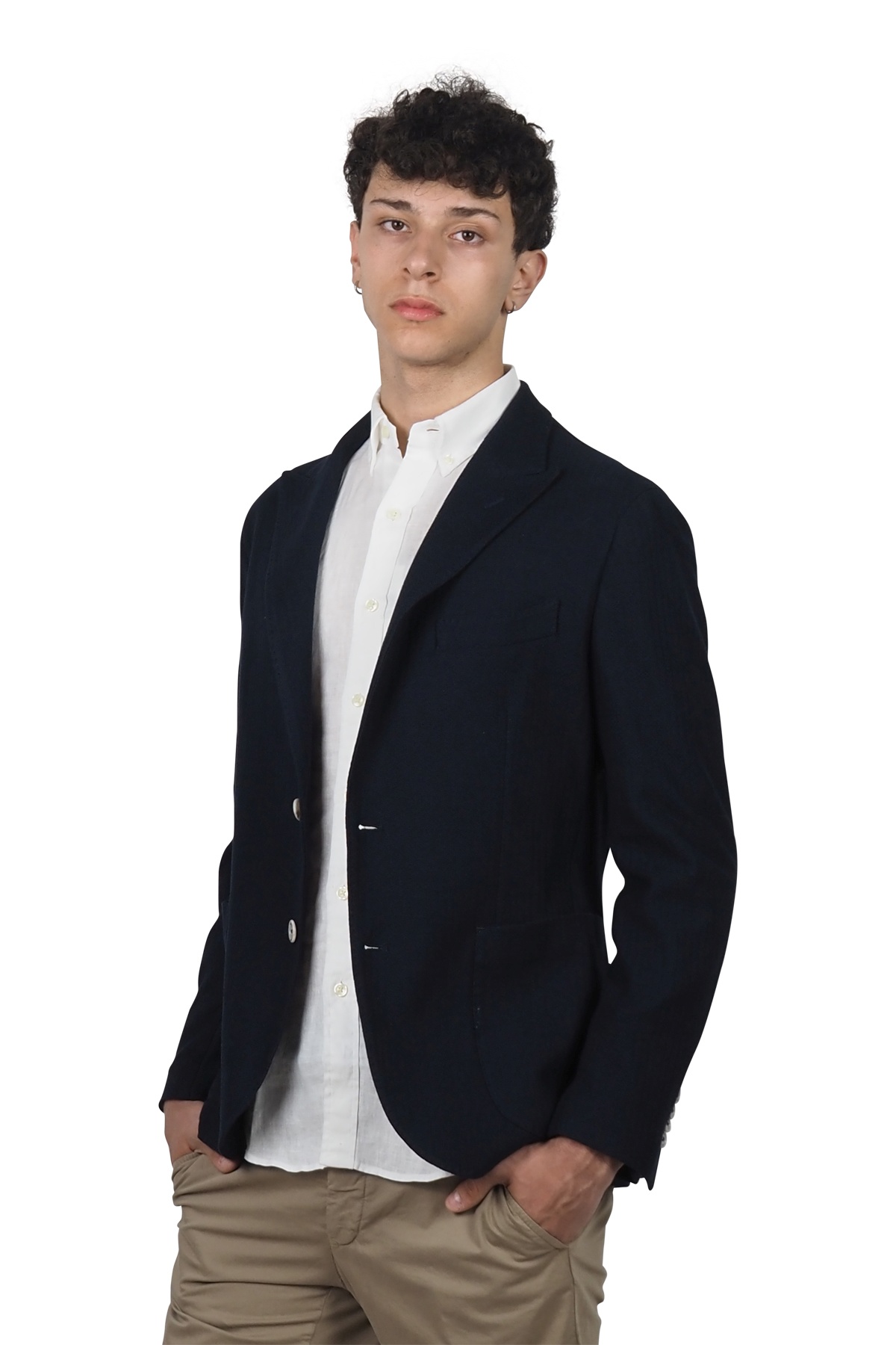 Barba Napoli giacca Dynamic uomo blu