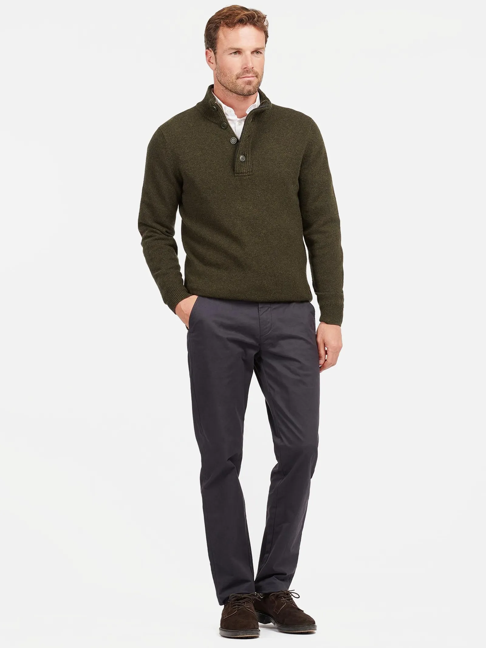 BARBOUR ----Maglione Mezza Zip Barbour