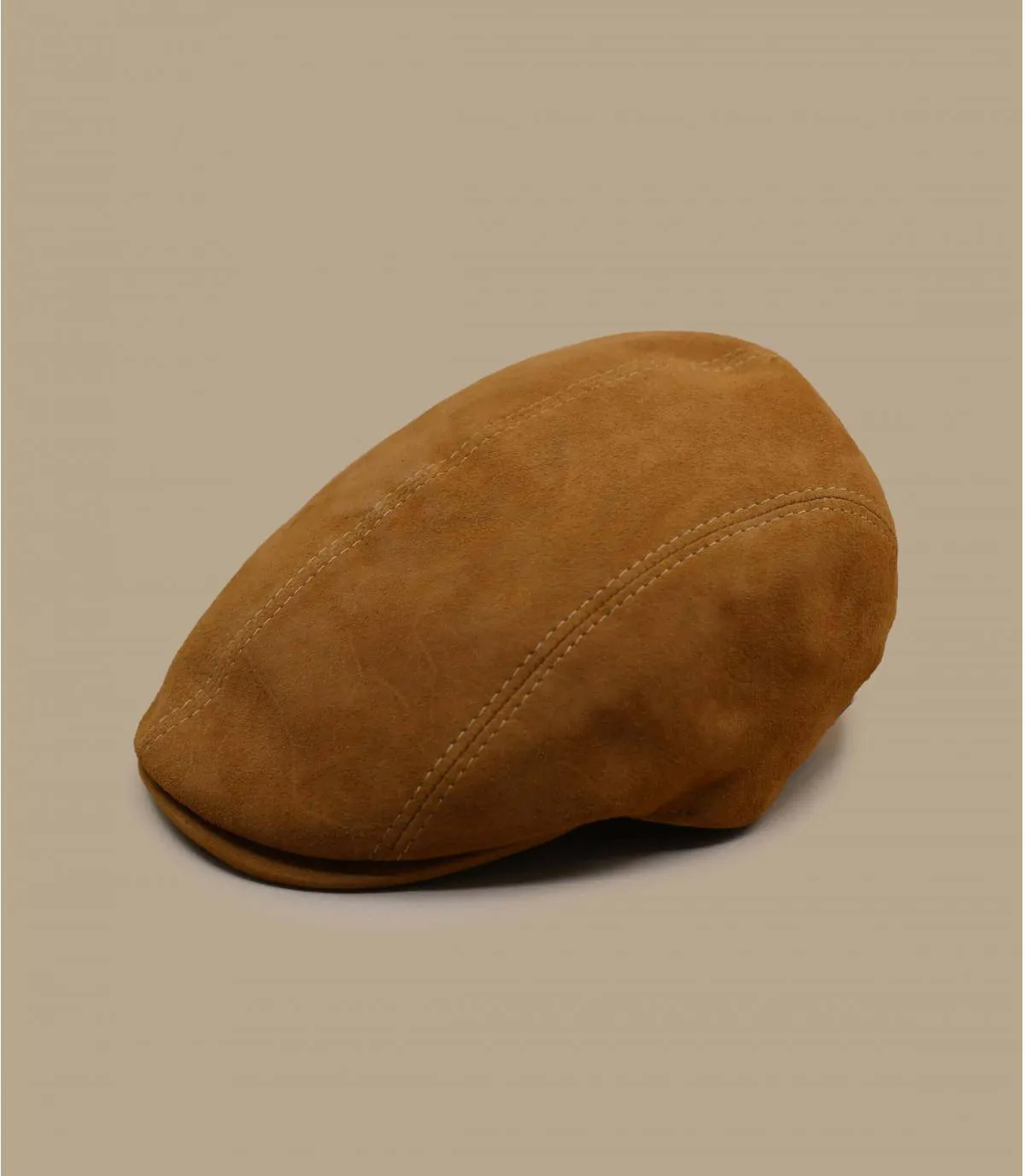 berretto pelle beigeRichard cognac     