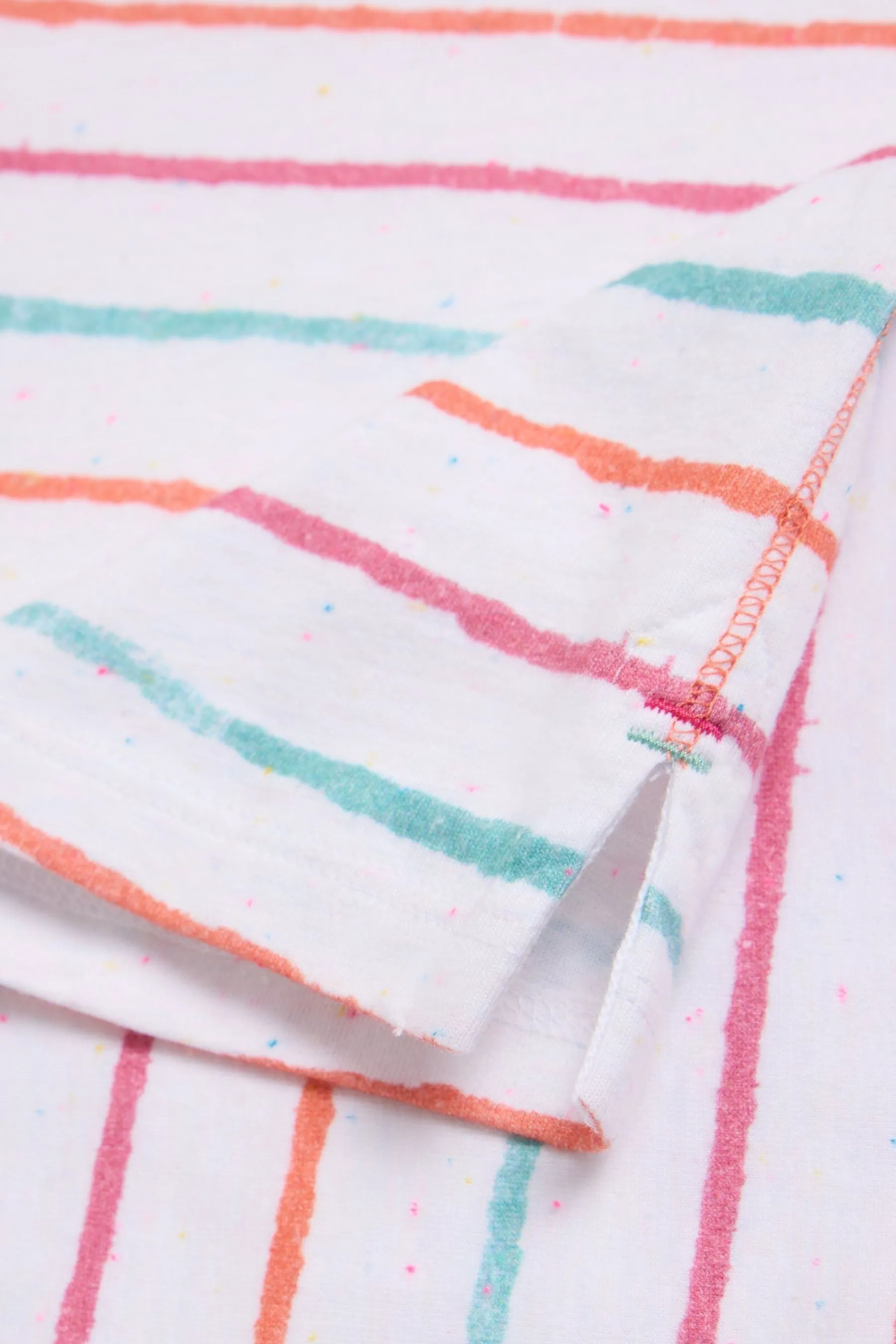 Bianco - Stuff A righe - Abbie - T-shirt