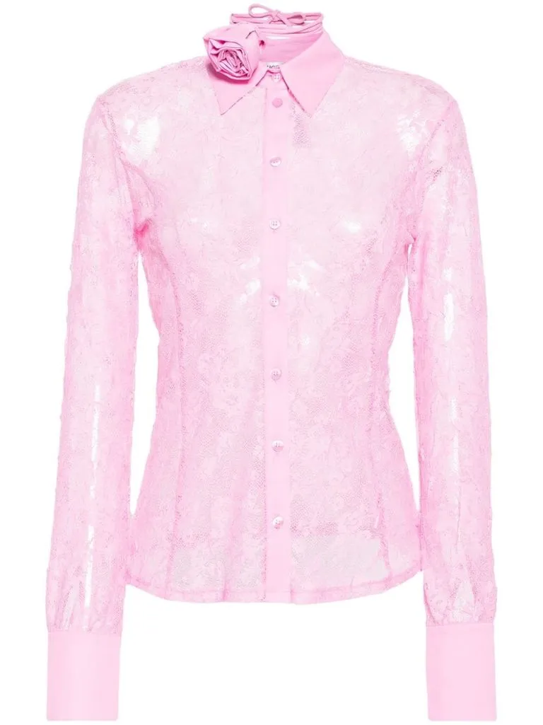 blugirl Camicia pizzo floreale