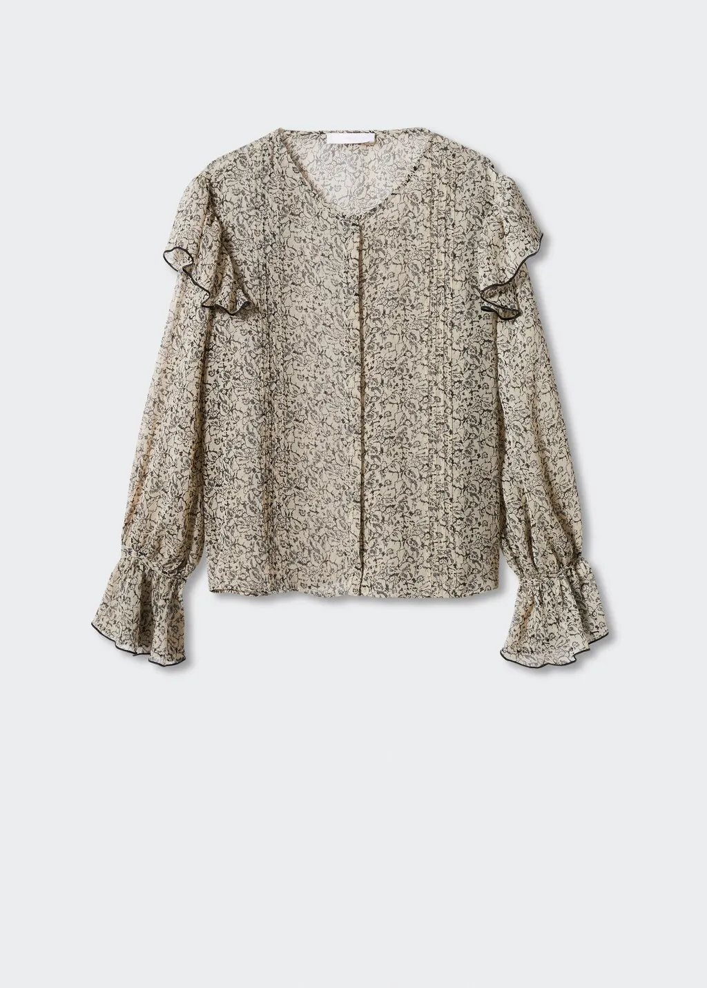 Blusa stampa floreale