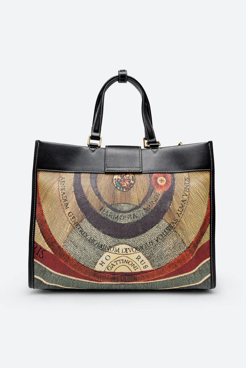 Borsa a mano large con tracolla Planetarium Classic