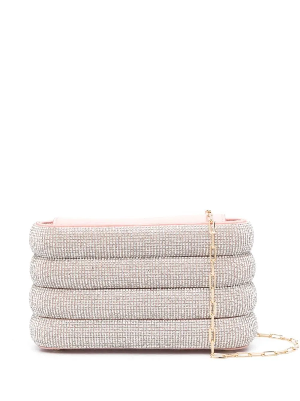 Borsa clutch flavilla in argento - donna