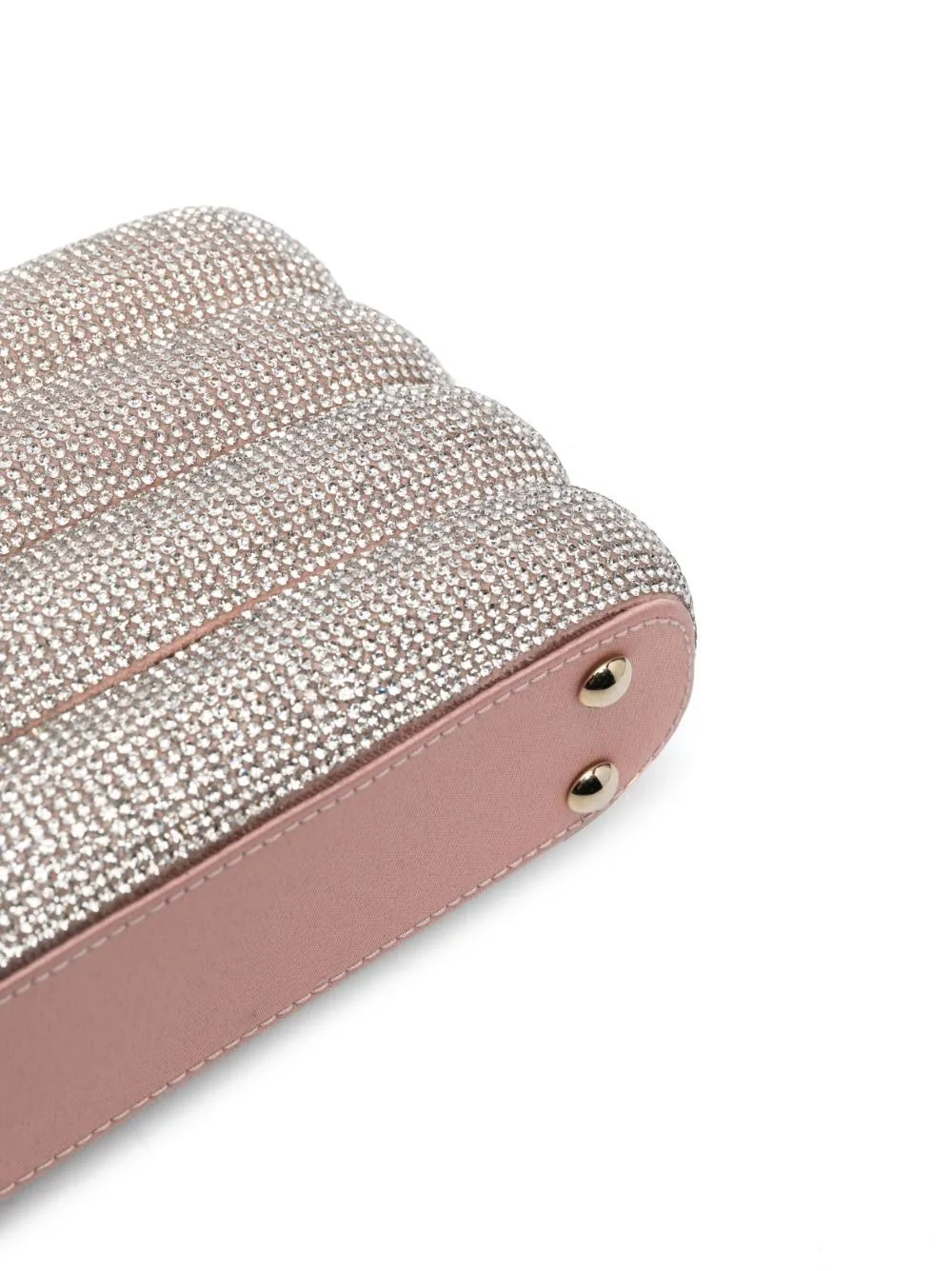 Borsa clutch flavilla in argento - donna