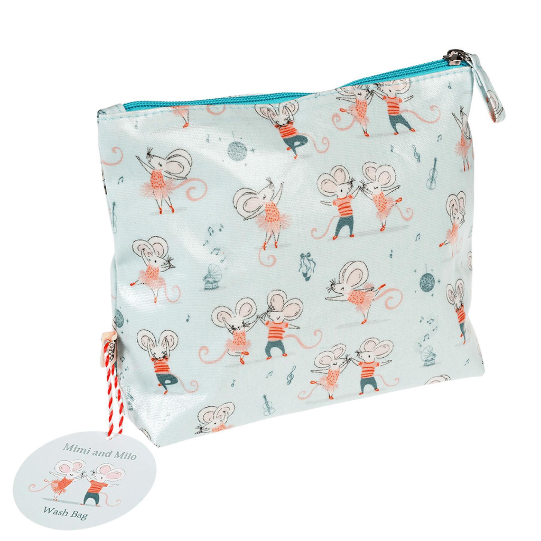 Borsa da bagno per bambini Rex London Mimi Et Milo [Dimensione 7,5x21x18cm]
