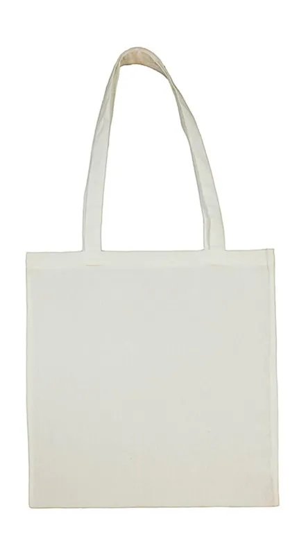 Borsa in cotone con manico lungo