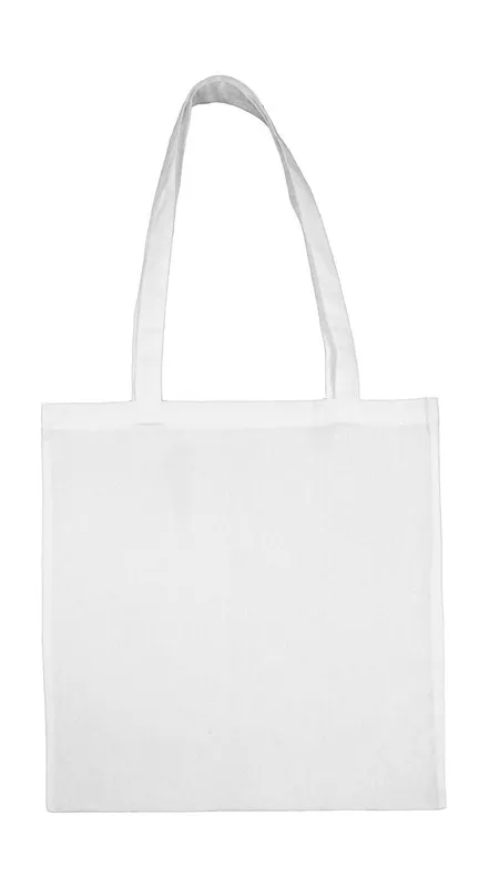 Borsa in cotone con manico lungo
