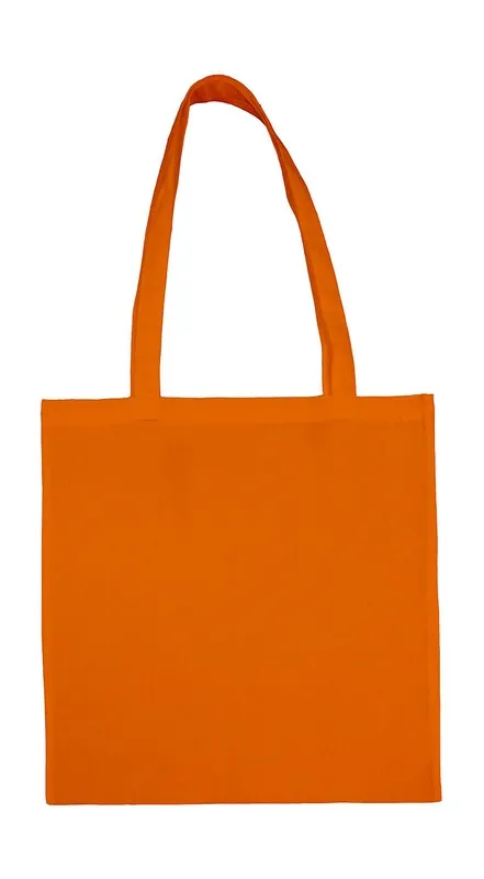 Borsa in cotone con manico lungo