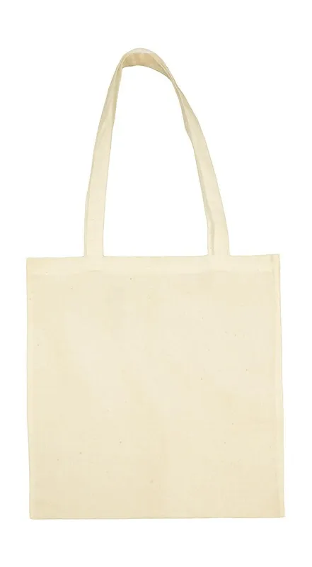 Borsa in cotone con manico lungo