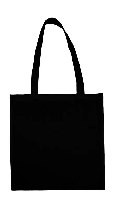 Borsa in cotone con manico lungo