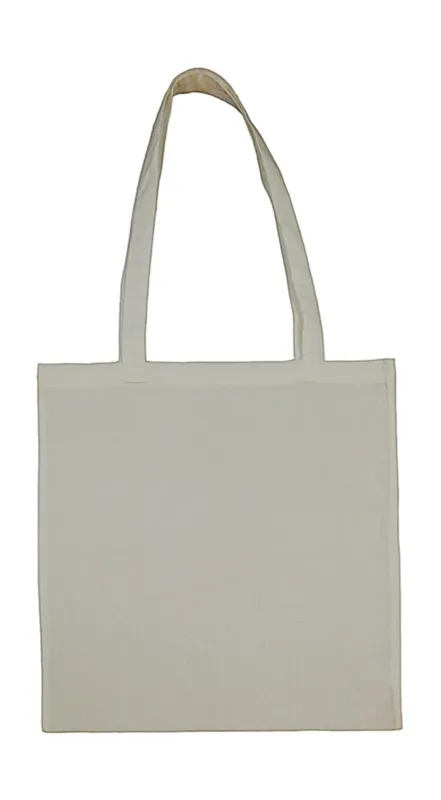 Borsa in cotone con manico lungo