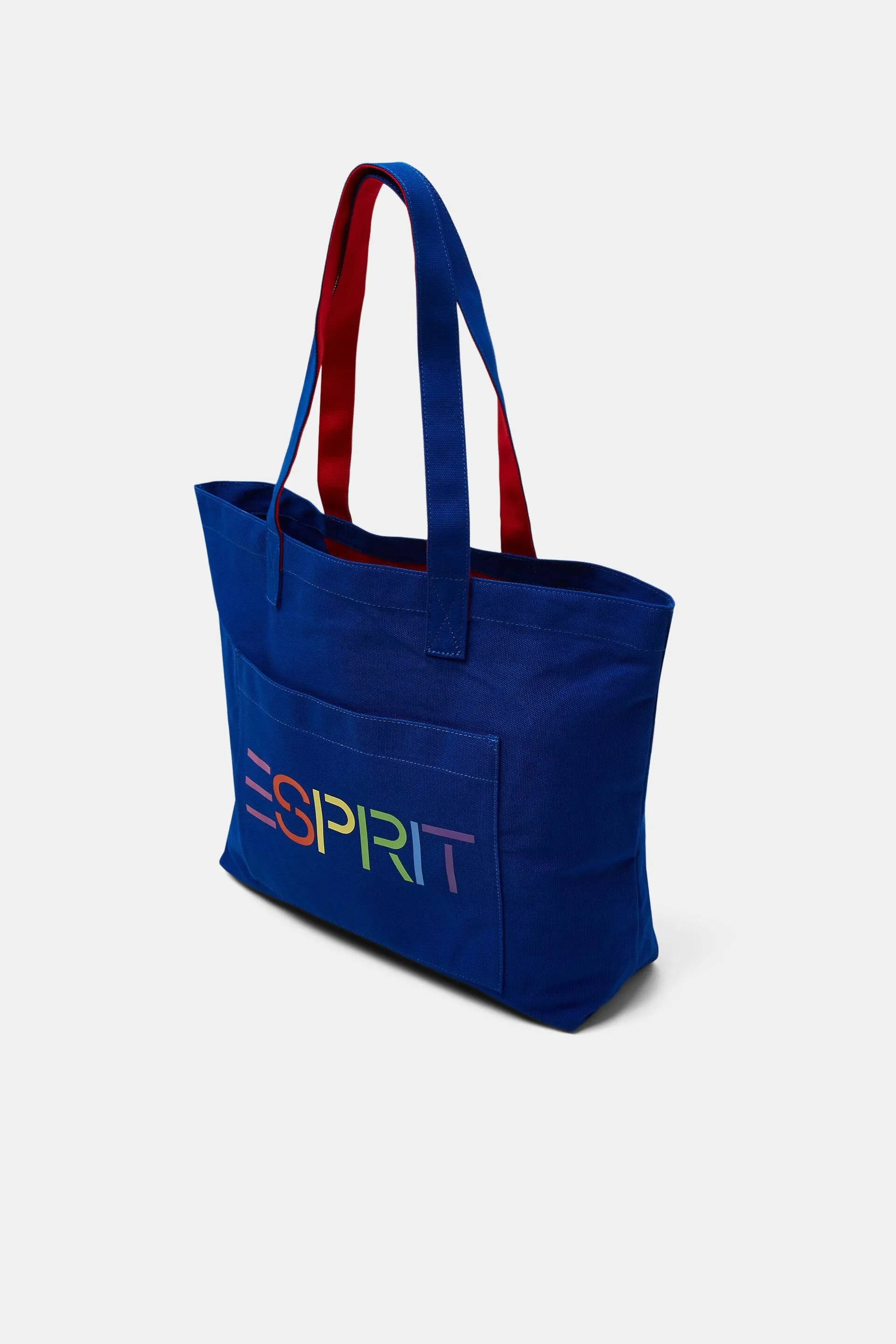 Borsa in tela con logo