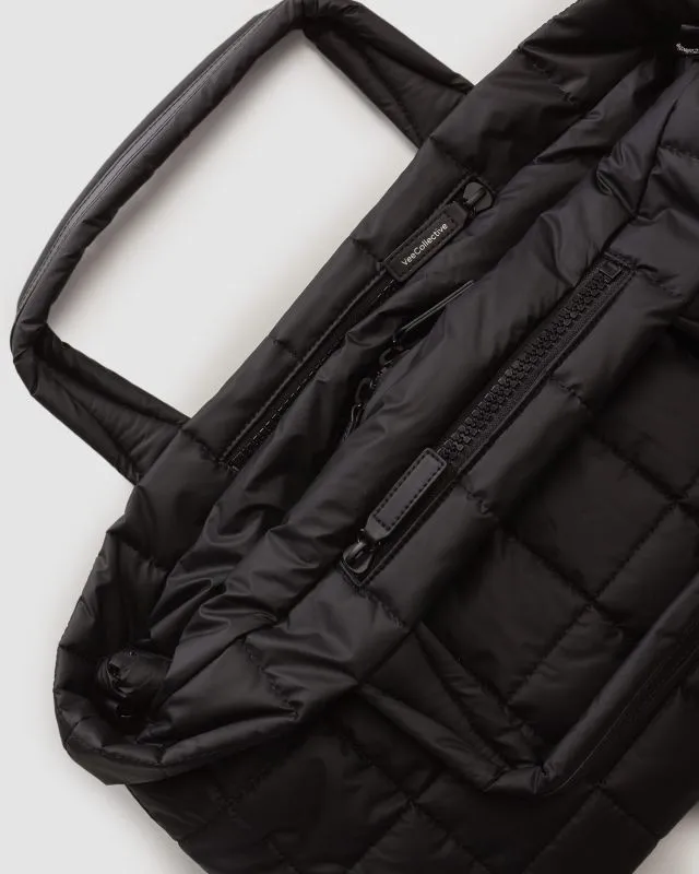 Borsa nera da donna Vee Collective Porter Tote Medium