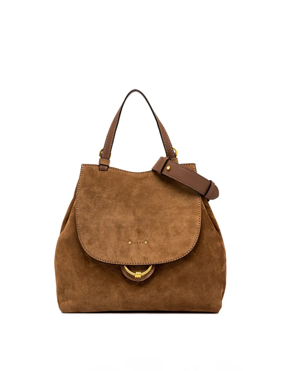 borsa pelle marlene cognac