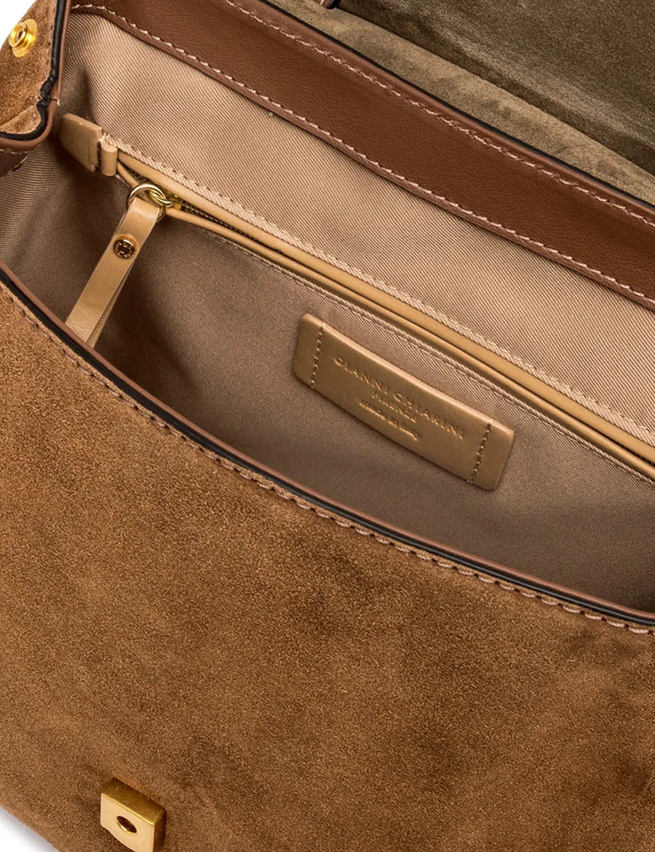 borsa pelle marlene cognac