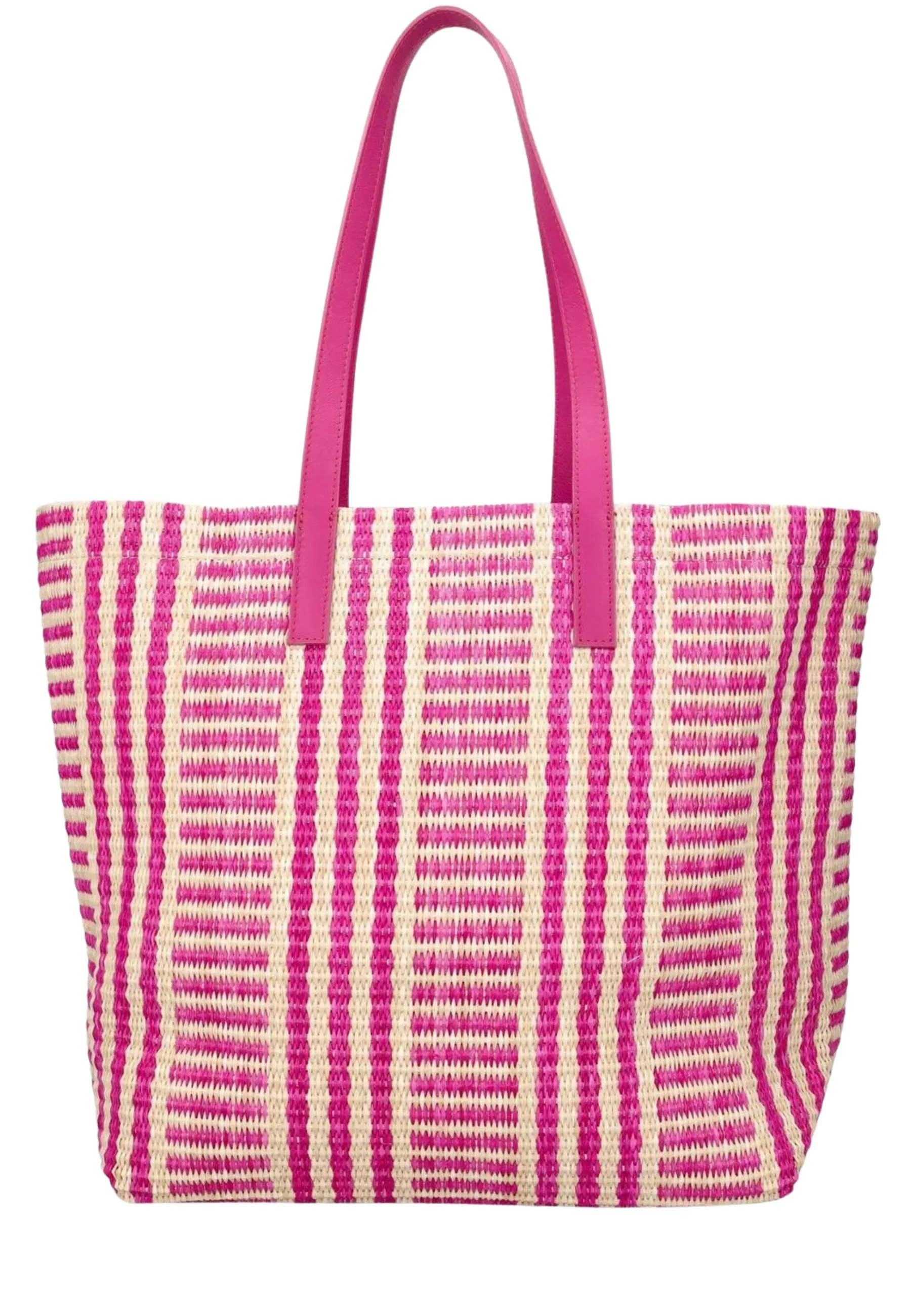 Borsa shopping Ottano effetto rafia