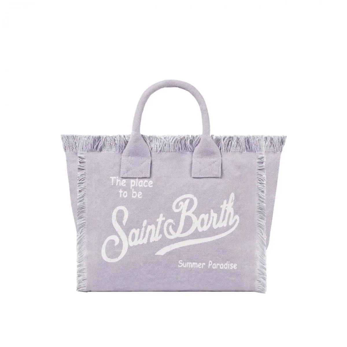 Borsa Vanity In Canvas Lilla