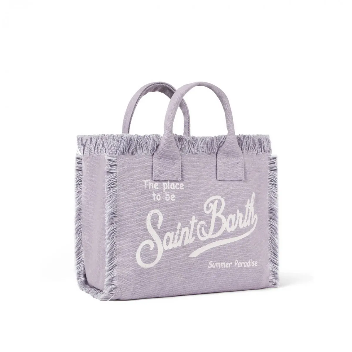 Borsa Vanity In Canvas Lilla