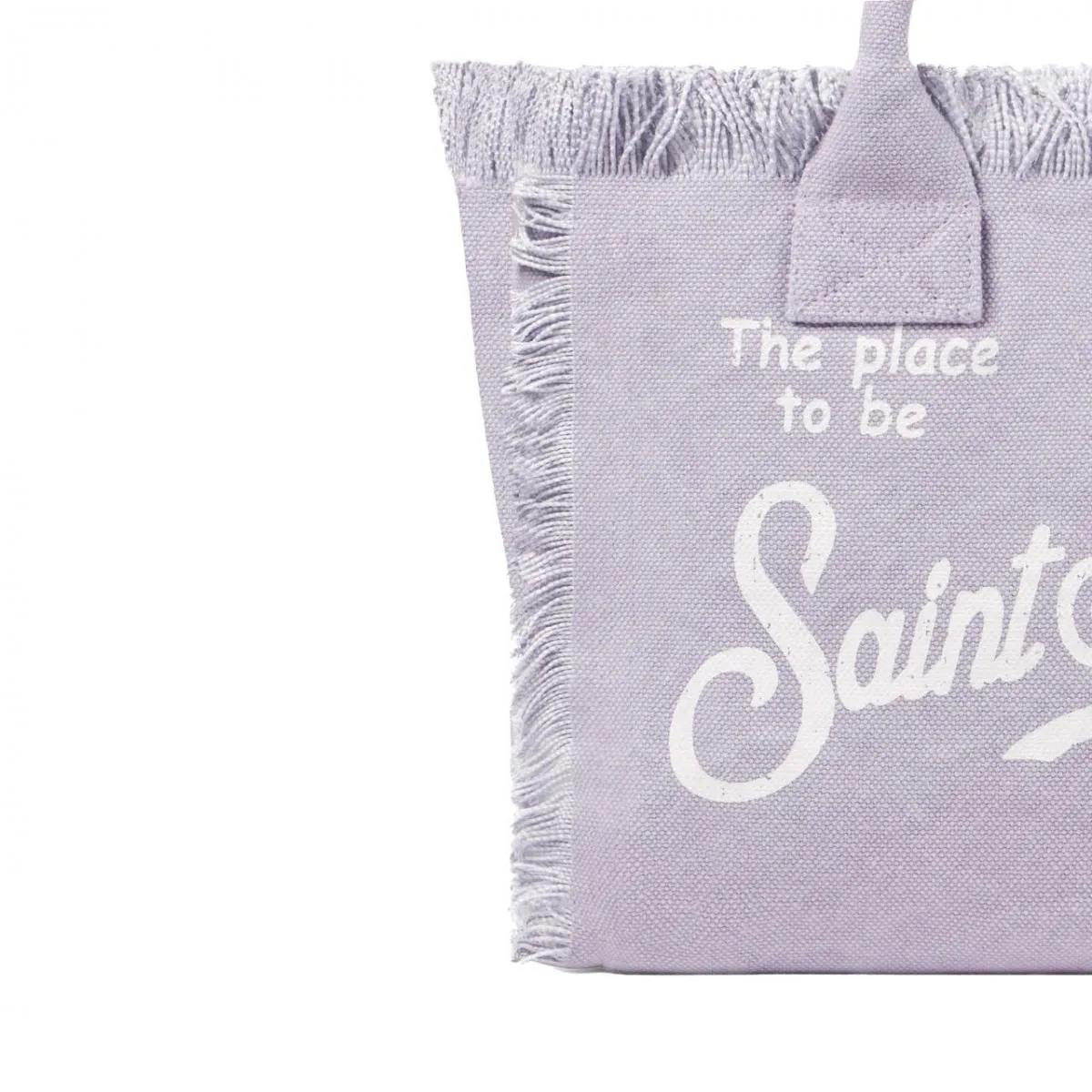 Borsa Vanity In Canvas Lilla