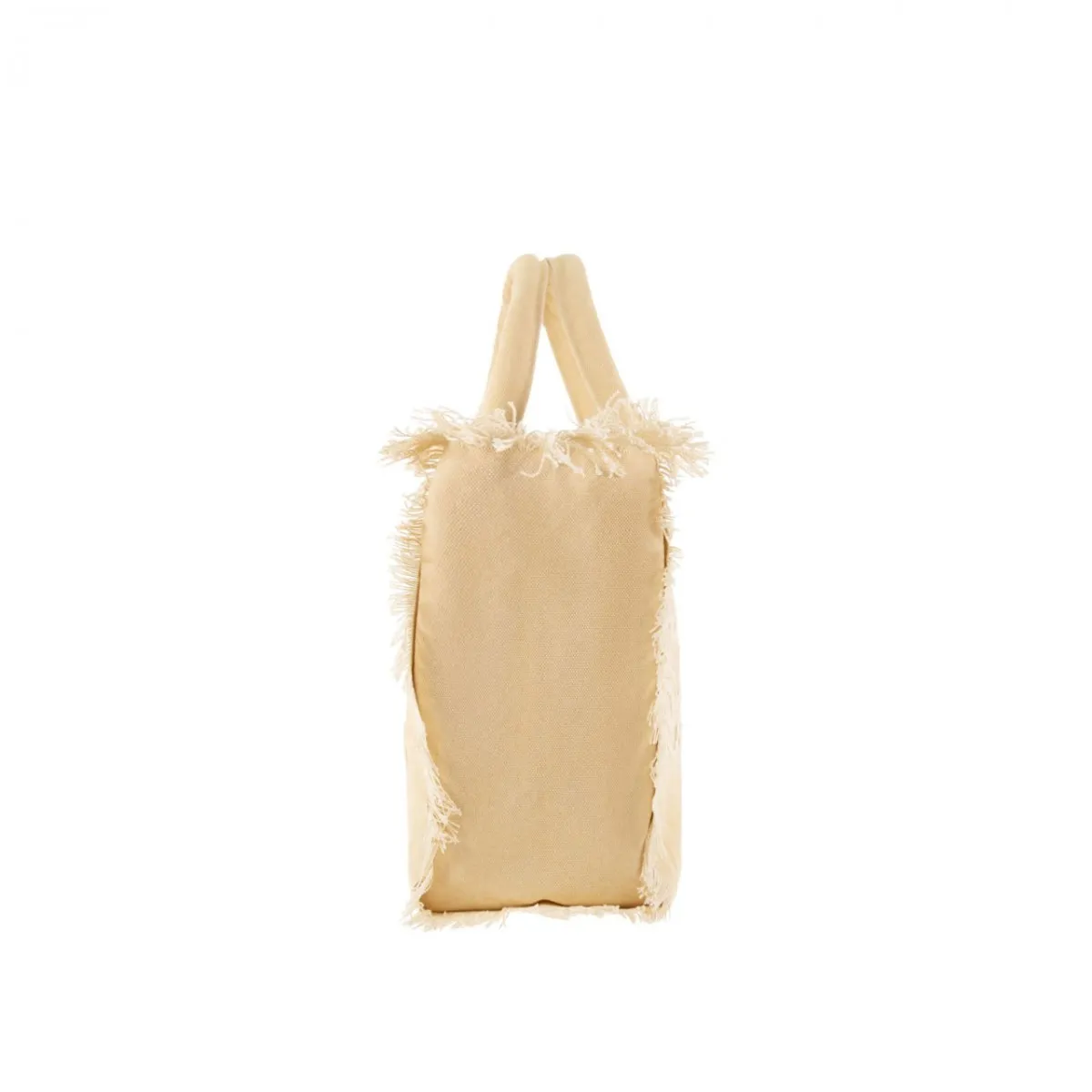 Borsa Vanity Patch In Canvas Beige