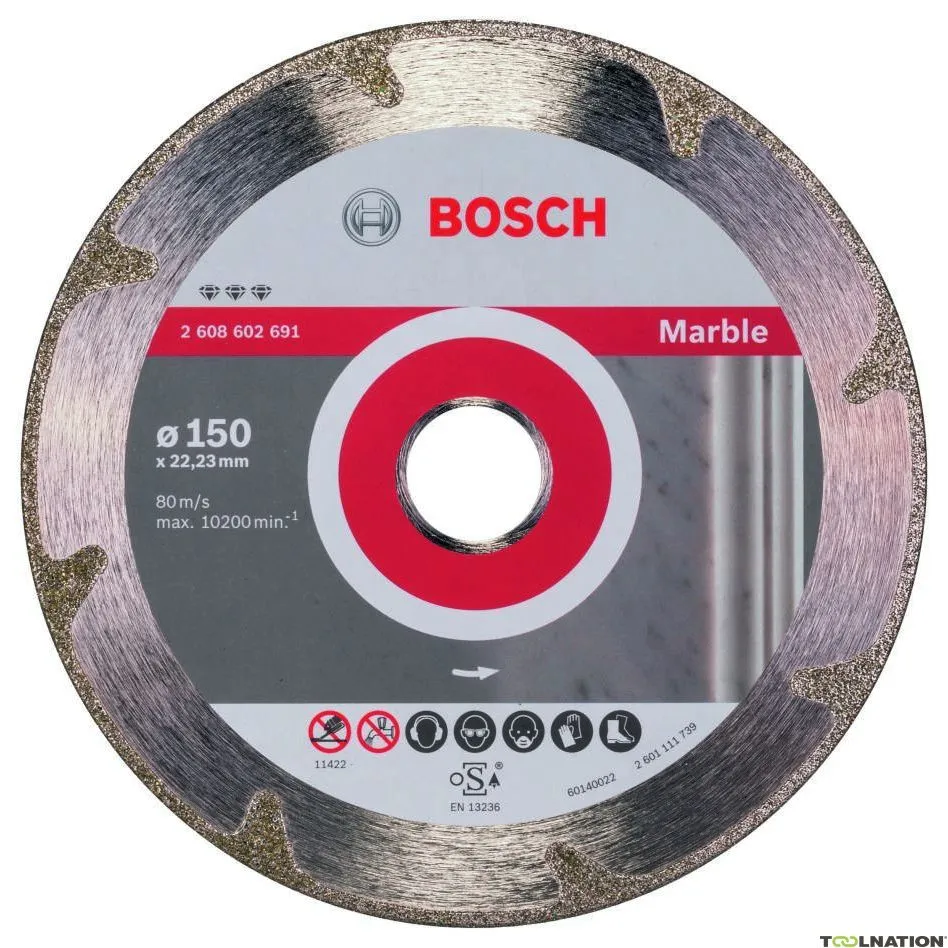 Bosch Professional Accessori 2608602691 Disco Best Marble 150x22,23