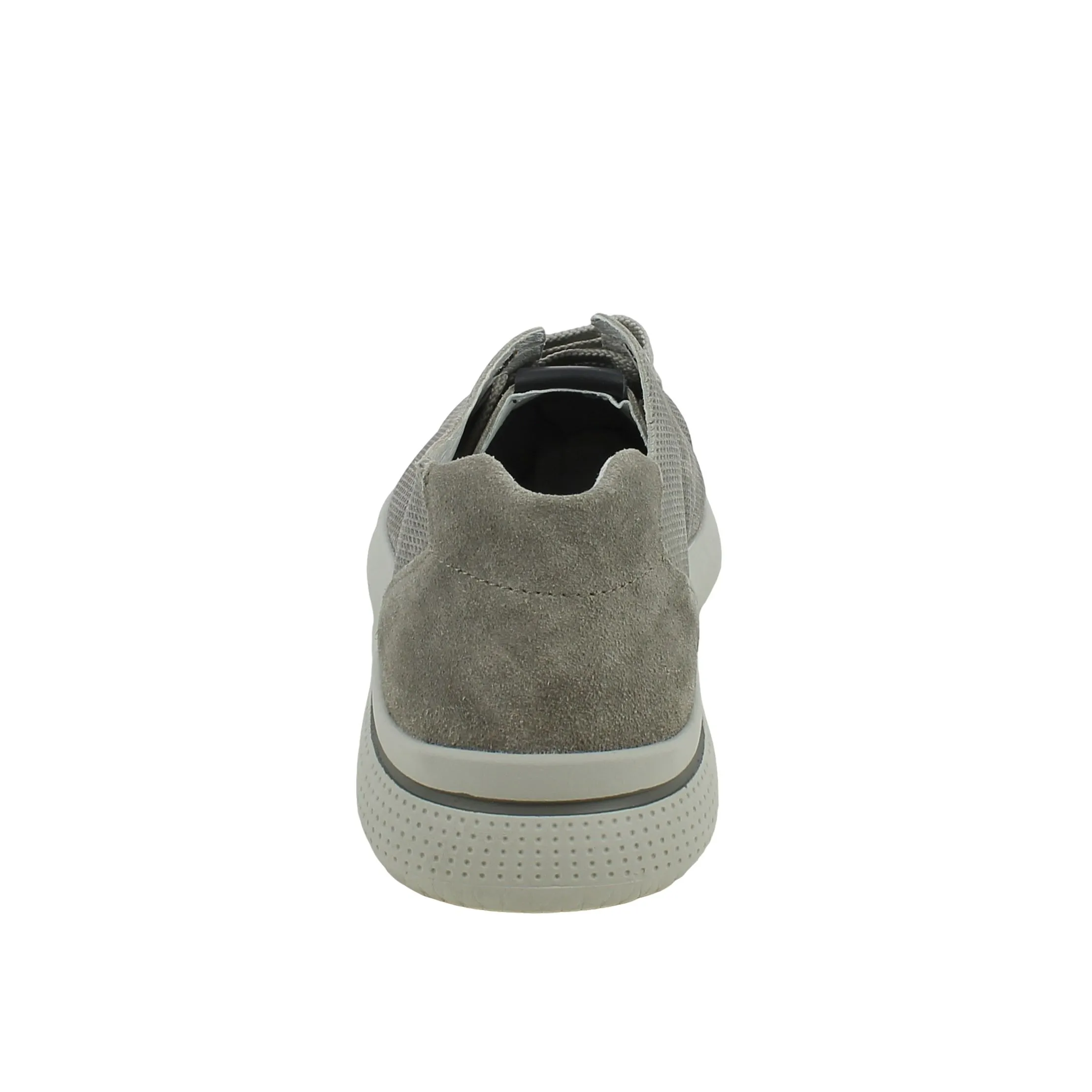 BRAND  Sneaker in Nabuk grigio 