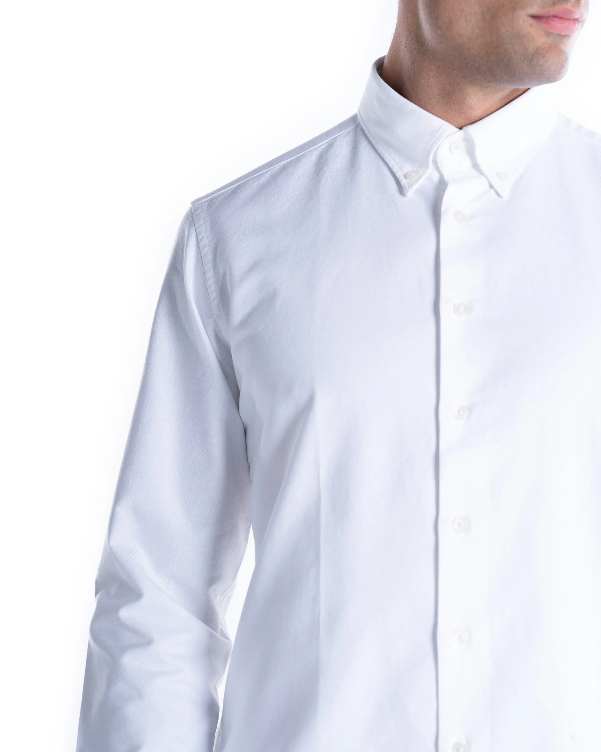 BRIAN&BARRY MILANO CAMICIA OXFORD BUTTON DOWN