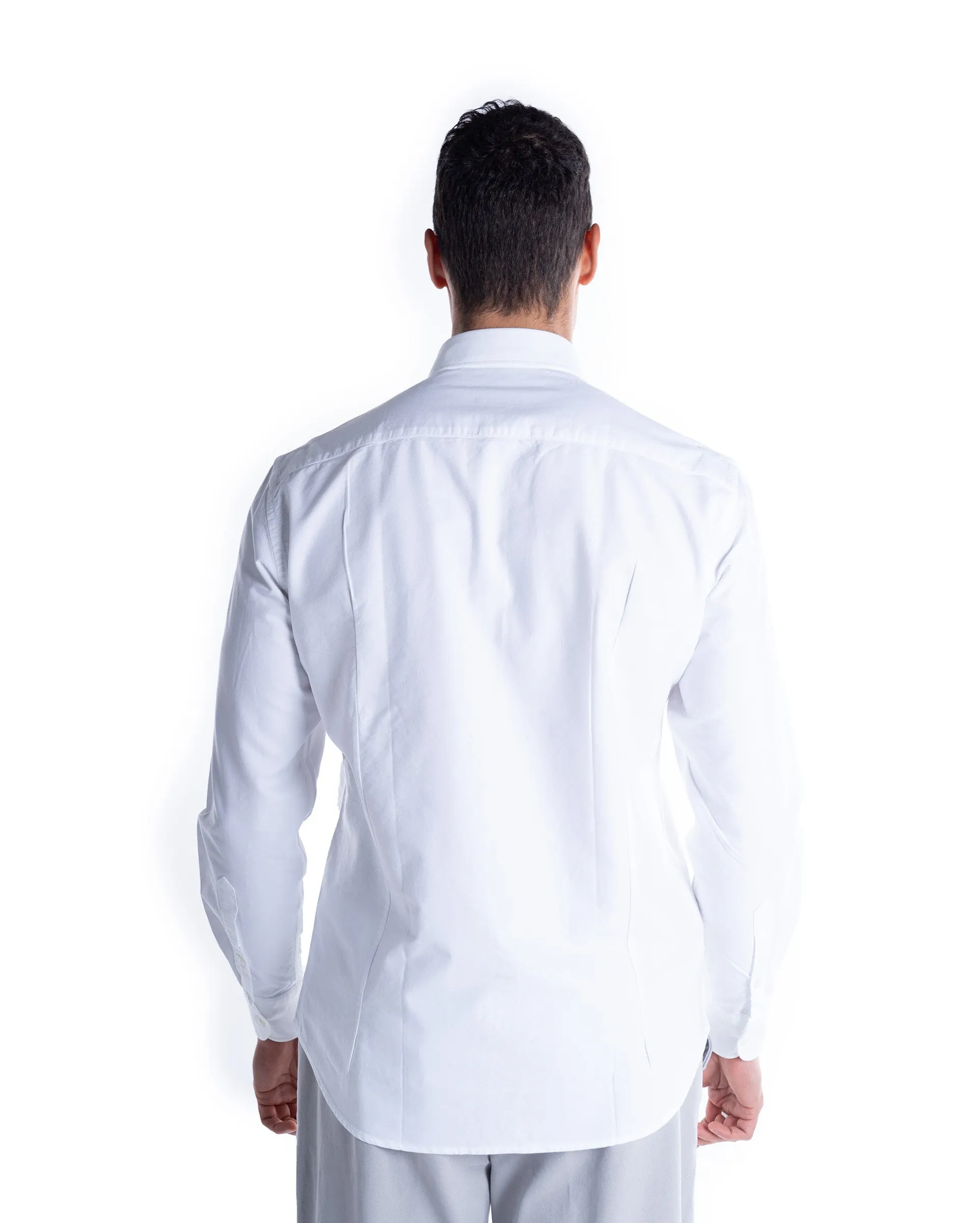 BRIAN&BARRY MILANO CAMICIA OXFORD BUTTON DOWN