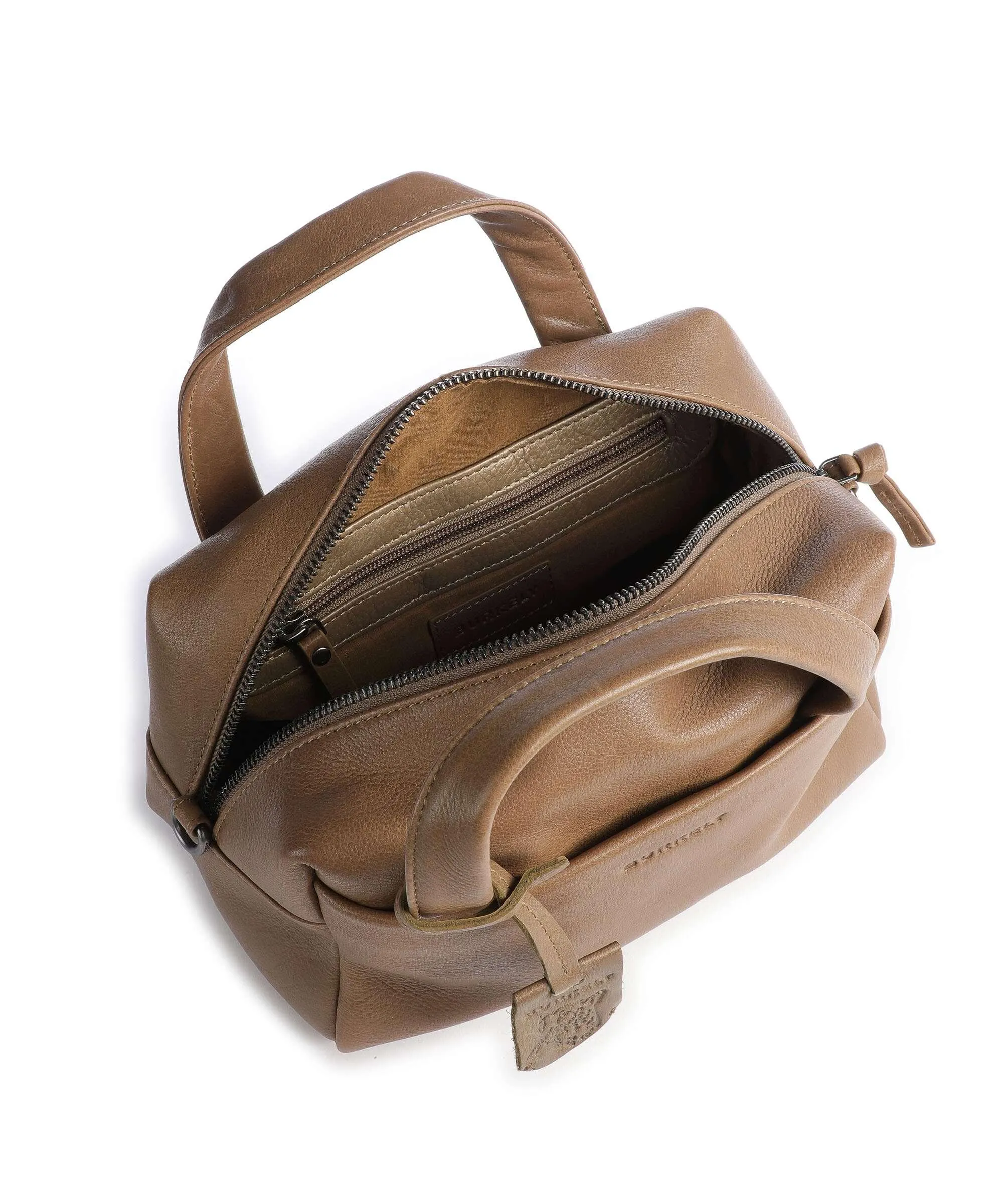  Burkely Just Jolie Borsa a mano pelle granulata cachi  